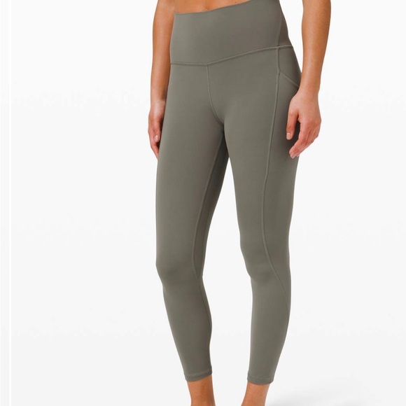Lululemon Align 25” with pockets size 2 grey sage - Picture 1 of 7